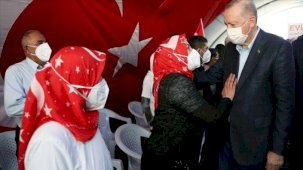 Diyarbakır annelerinden Cumhurbaşkanı Erdoğan'a: Senin sayende bu gücü buluyoruz