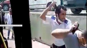 Halk otobüsünde 'Durakta düğmeye basmadın' dayağı