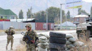 Tacikistan sınırında Kırgız sınır güvenlik görevlisi vuruldu