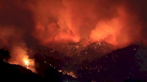 Tüyler ürperten anlar! Marmaris'te hava kararınca, felaket daha da korkunç bir hal aldı