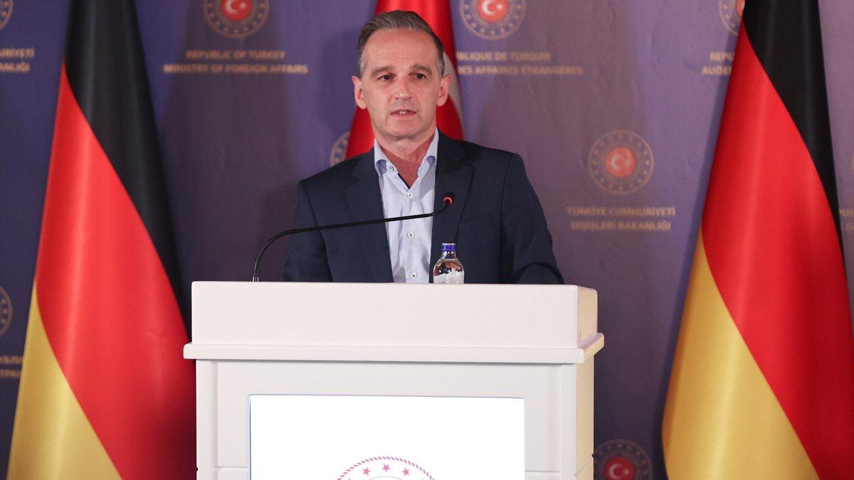 Almanya Dışişleri Bakanı Heiko Maas: Taliban ile görüşmek durumundayız