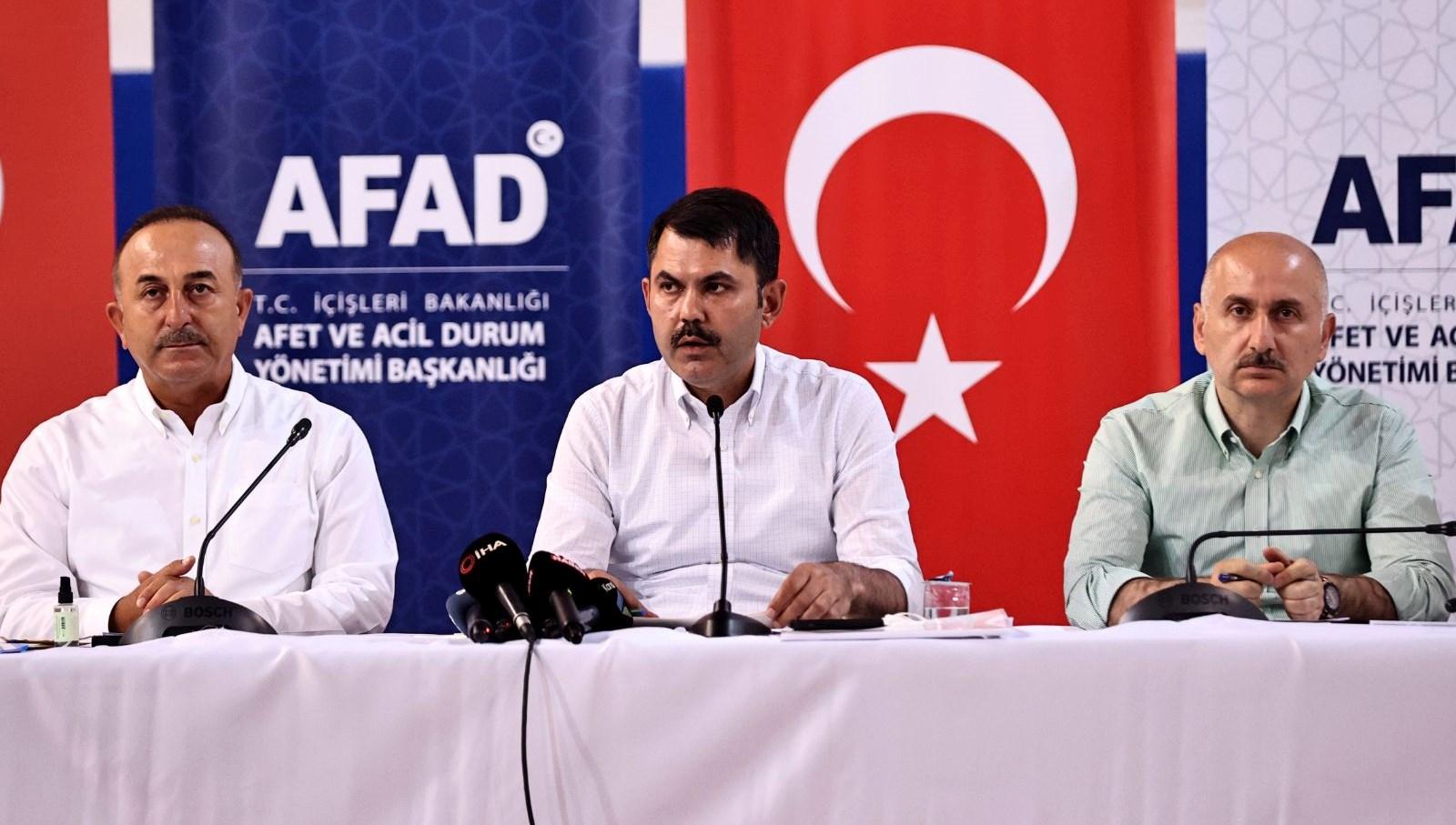 Bakan Kurum: Orman alanlarını ne Antalya'da ne Muğla'da ne Marmaris'te ne de Bodrum'da imara açmayacağız