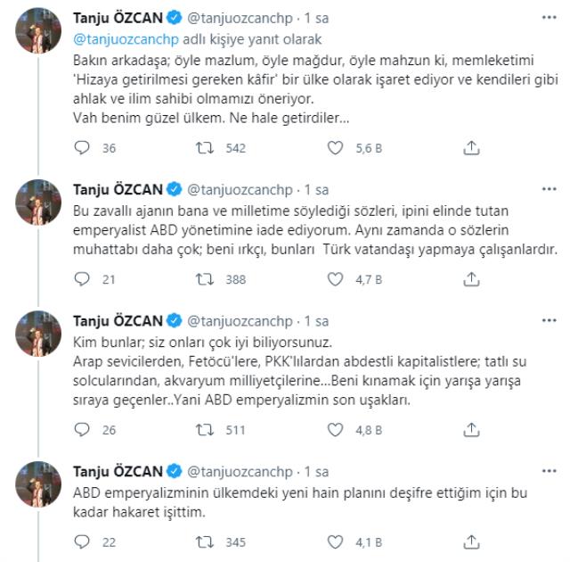 Bolu Belediye Başkanı Tanju Özcan, kendisine hakaret eden Afgan göçmen Saadat için "köpek" ifadesini kullandı