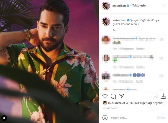 Enis Arıkan'dan kötü haber geldi