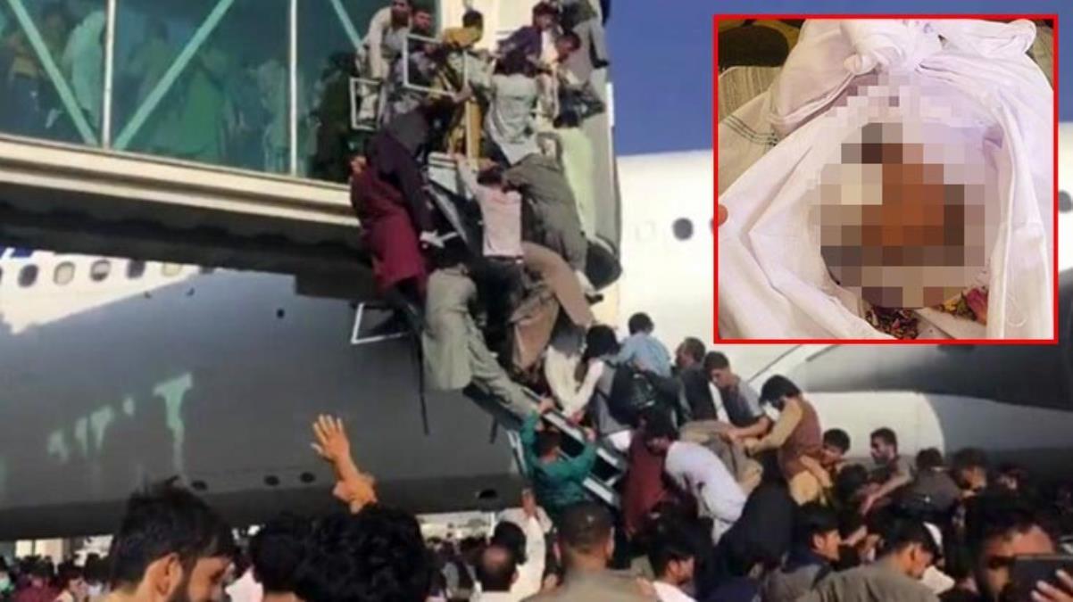 Dünyayı utandıran kare! Afganistan&#039;dan kaçmak isterken can veren 14 yaşındaki kızın kefenlenmiş fotoğrafını yayınladılar