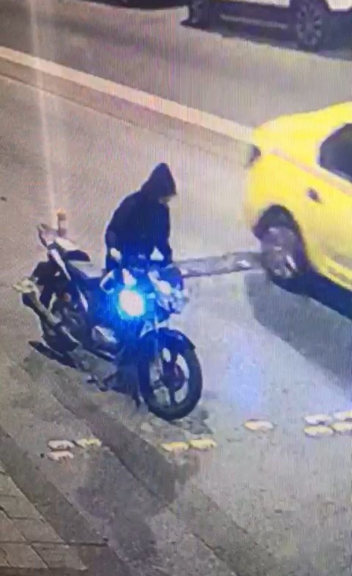 Kağıthane'deki motosiklet hırsızları, kameraya yansıdı
