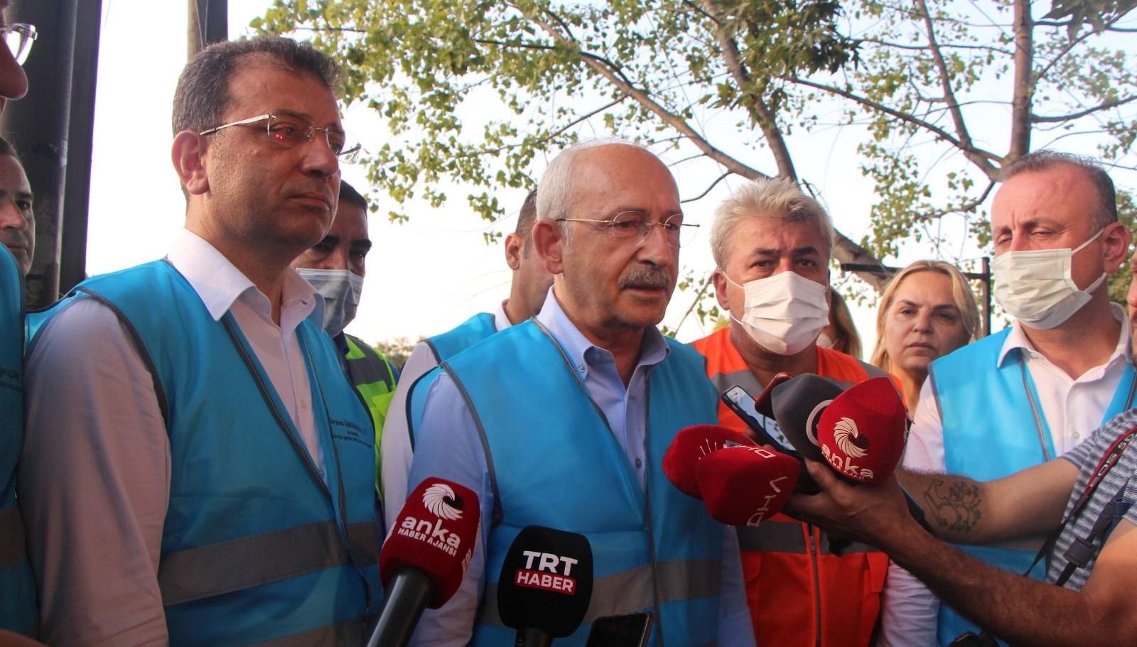 Kılıçdaroğlu&#039;ndan selin vurduğu Kastamonu Bozkurt&#039;a ziyaret