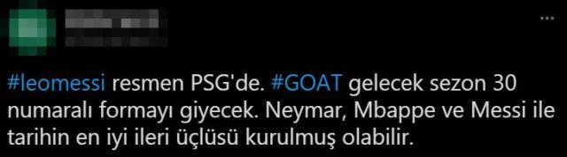 Messi'nin PSG'ye imzası sonrası ortalık yıkıldı! Yüz binlerce futbolsever keçi emojili paylaşımlar yapıyor