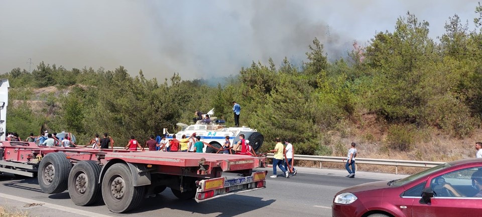 Orman yangınlarında son durum: Alevler termik santrale sıçradı