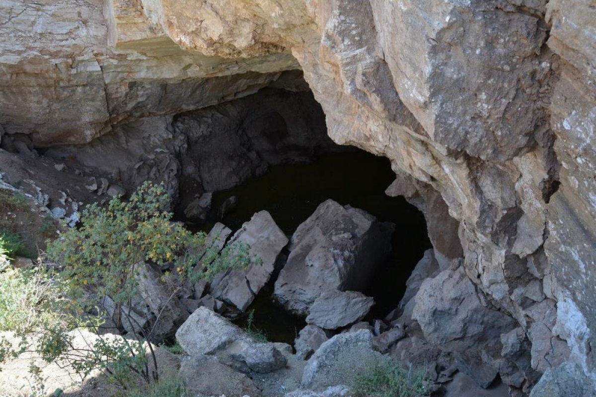 Sivas'taki gizemli mağara da kuraklıktan etkilendi: Suyu çekildi
