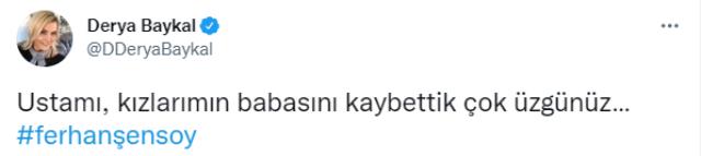 Usta Oyuncu Ferhan Şensoy yaşamını yitirdi