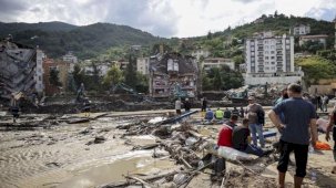 Bakan Kurum açıkladı: Sel felaketinden etkilenen 3 vilayette 1114 konut kelamı