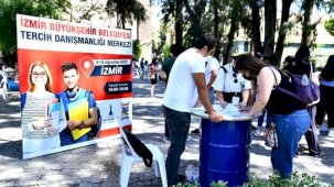 Büyükşehir tercih döneminde de gençlerin yanında