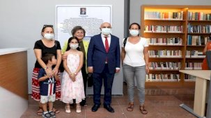 Keçiören'e yeni bir kütüphanede daha kazandırıldı