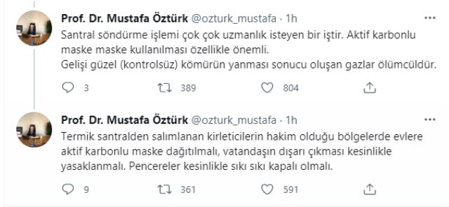 Yangının sıçradığı termik santralde ürküten ihtimal! Ölümcül gazlar açığa çıkabilir