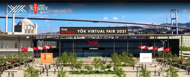 YÖK Sanal Fuarı'na BUÜ Damgası