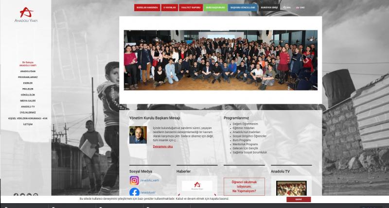 2021 yılı Anadolu Vakfı burs başvuruları sona eriyor! Lisans öğrencileri dikkat...