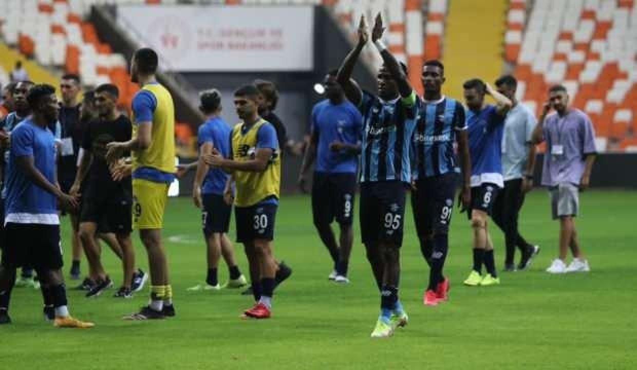 Adana Demirspor 3 puanla tanıştı