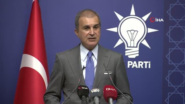 AK Parti Sözcüsü Çelik: "Terörle mücadele güçlü bir şekilde devam ediyor"