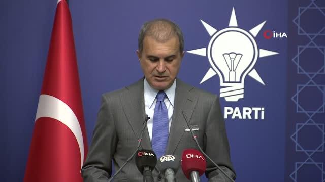 AK Parti Sözcüsü Çelik: "Terörle mücadele güçlü bir şekilde devam ediyor"