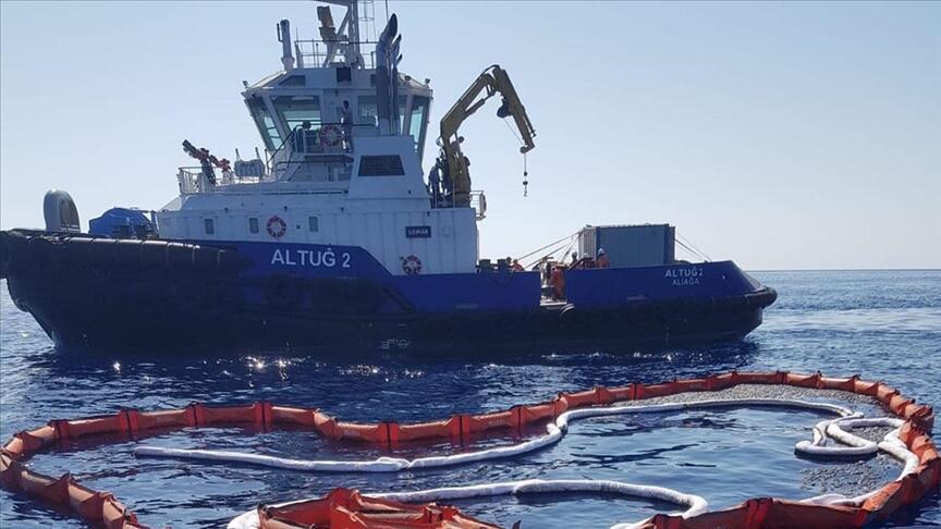 Akdeniz'de petrol kirliliğine karşı 20 bin kilometrekare alan tarandı