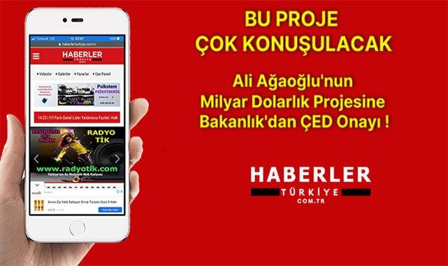 Bu Proje Çok Konuşulacak! Ali Ağaoğlu&#039;nun Milyar Dolarlık Projesine Bakanlık&#039;dan ÇED Onayı !
