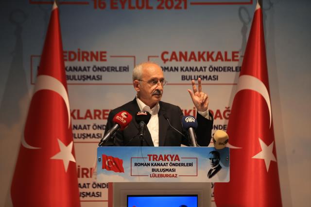 CHP Genel Başkanı Kılıçdaroğlu, "Roman Kanaat Önderleri Buluşması"nda konuştu Açıklaması