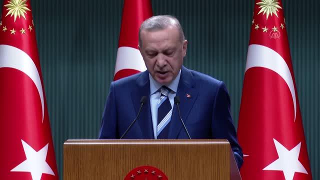 Cumhurbaşkanı Erdoğan, Kabine Toplantısı'nın ardından millete seslendi: (3)