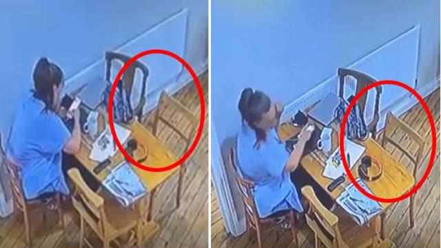 Dünya bu görüntüyü konuşuyor! Masadaki sandalye kendi kendine ileri geri gitti, olay hakkındaki iddia daha da ürkütücü