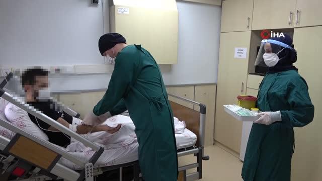 Müdür Oruç: " Yoğun bakımda yatan hastalarda son 2 ayda yüzde 50 artış mevcut"