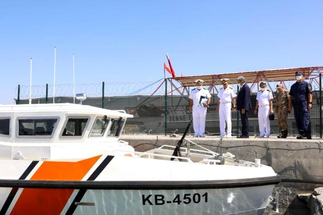 Sahil Güvenlik Komutanı Tümamiral kendir, Van'da