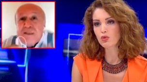 Canlı yayında sinirler gerildi tansiyonlar yükseldi