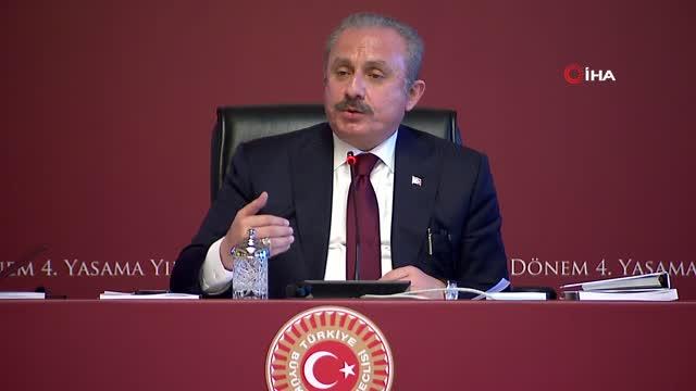 TBMM Başkanı Şentop, 27. Dönem 4.Yasama Yılı Değerlendirme Toplantısı'na katıldı