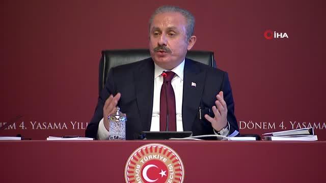 TBMM Başkanı Şentop, 27. Dönem 4.Yasama Yılı Değerlendirme Toplantısı'na katıldı