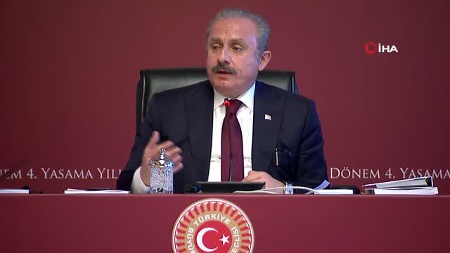 TBMM Başkanı Şentop, 27. Dönem 4.Yasama Yılı Değerlendirme Toplantısı'na katıldı