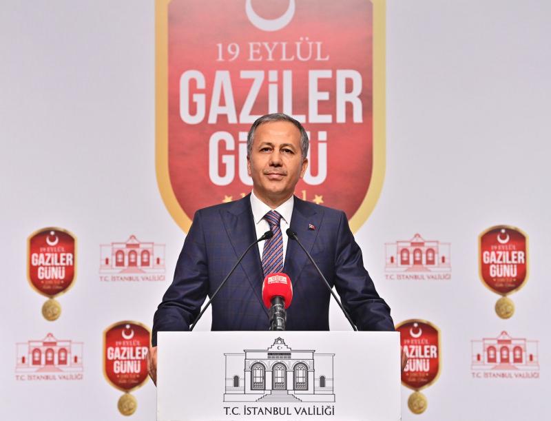 Vali Yerlikaya'dan 19 Eylül Gaziler Günü mesajı