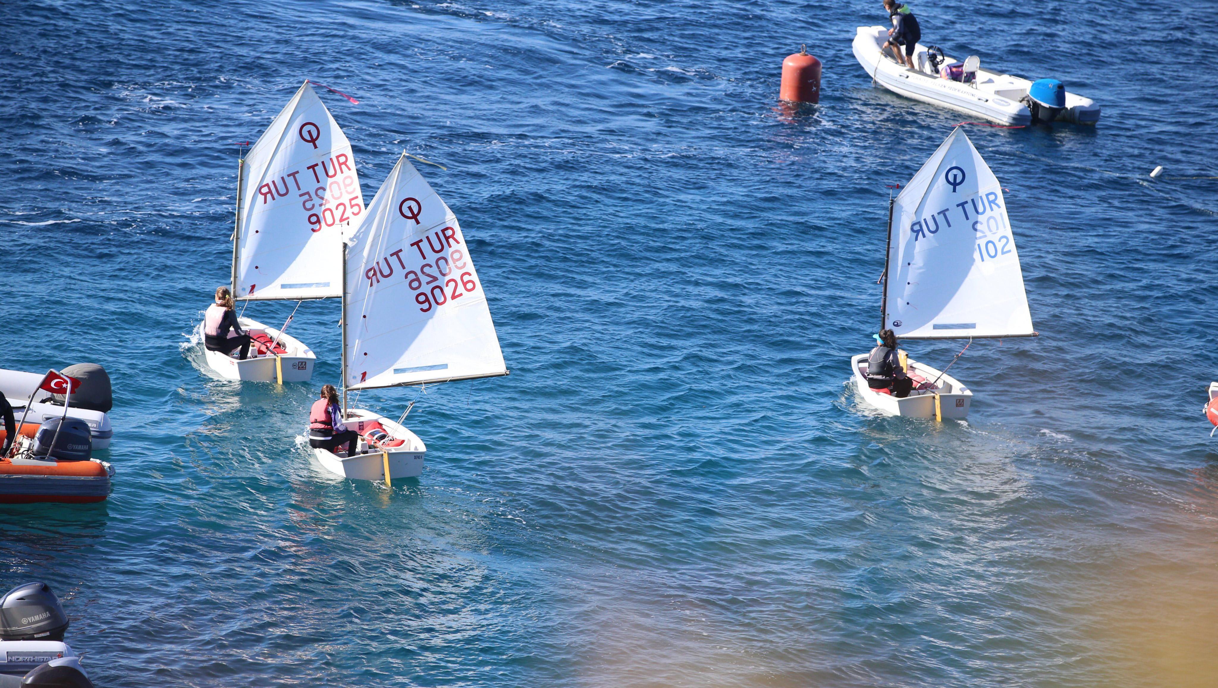 9. Bodrum Uluslararası Optimist Yarışları ödül töreniyle sona erdi