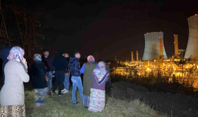 Adapazarı'nda Doğalgaz Santrali Çevresinde Korku Dolu Anlar!