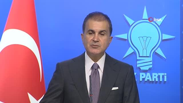 AK Parti Sözcüsü Çelik: "Mavi vatanda her türlü bedeli öderiz, her türlü mücadeleyi veririz"