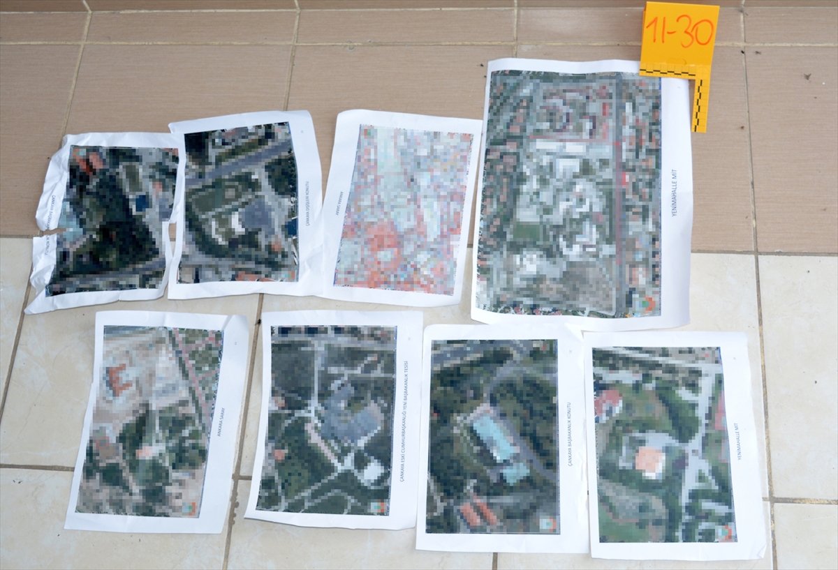 Akıncı Üssü'nde ele geçirilen valizdeki FETÖ darbe planları