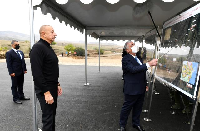 Aliyev, Ermenistan işgalinden kurtarılan Hadrut'u ve Tuğ köyünü ziyaret ettiAliyev: "Karabağ'da yeni bir dönem başlıyor""Ermeniler yaklaşık 60 bin...