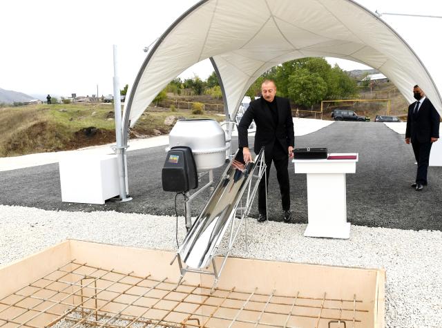 Aliyev, Ermenistan işgalinden kurtarılan Hadrut'u ve Tuğ köyünü ziyaret ettiAliyev: "Karabağ'da yeni bir dönem başlıyor""Ermeniler yaklaşık 60 bin...