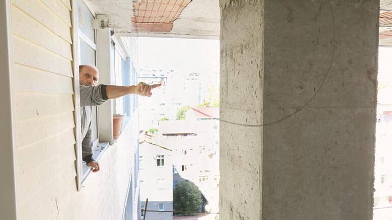 Bir garip inşaat hikayesi: Yeni yapılan bina diğer eve girdi