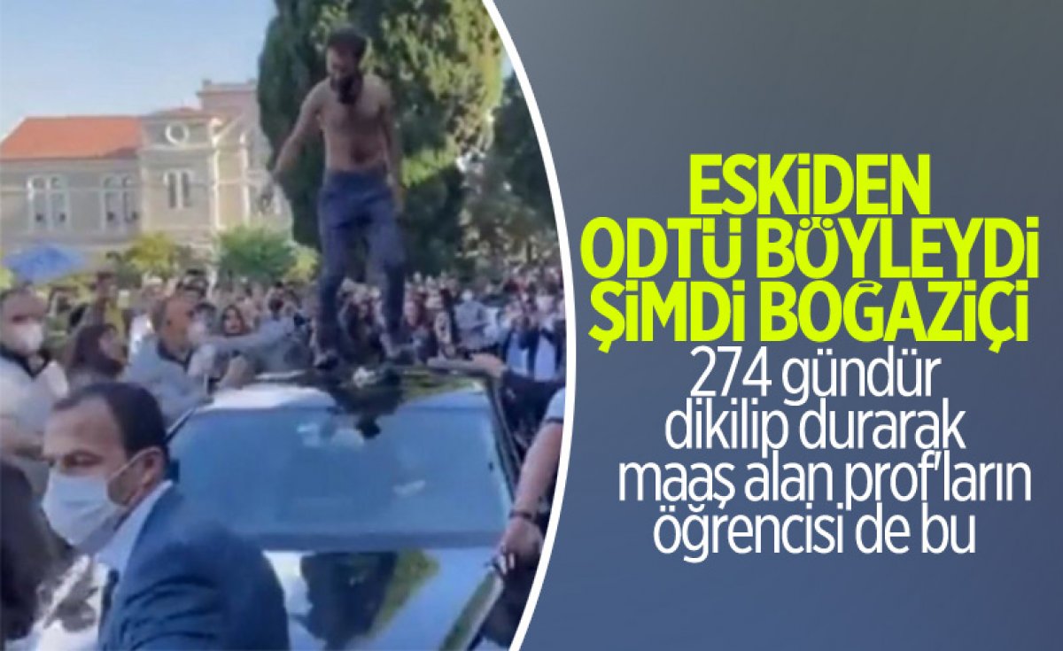 Boğaziçi eylemcisinden polislere: İşte teröristler bunlar