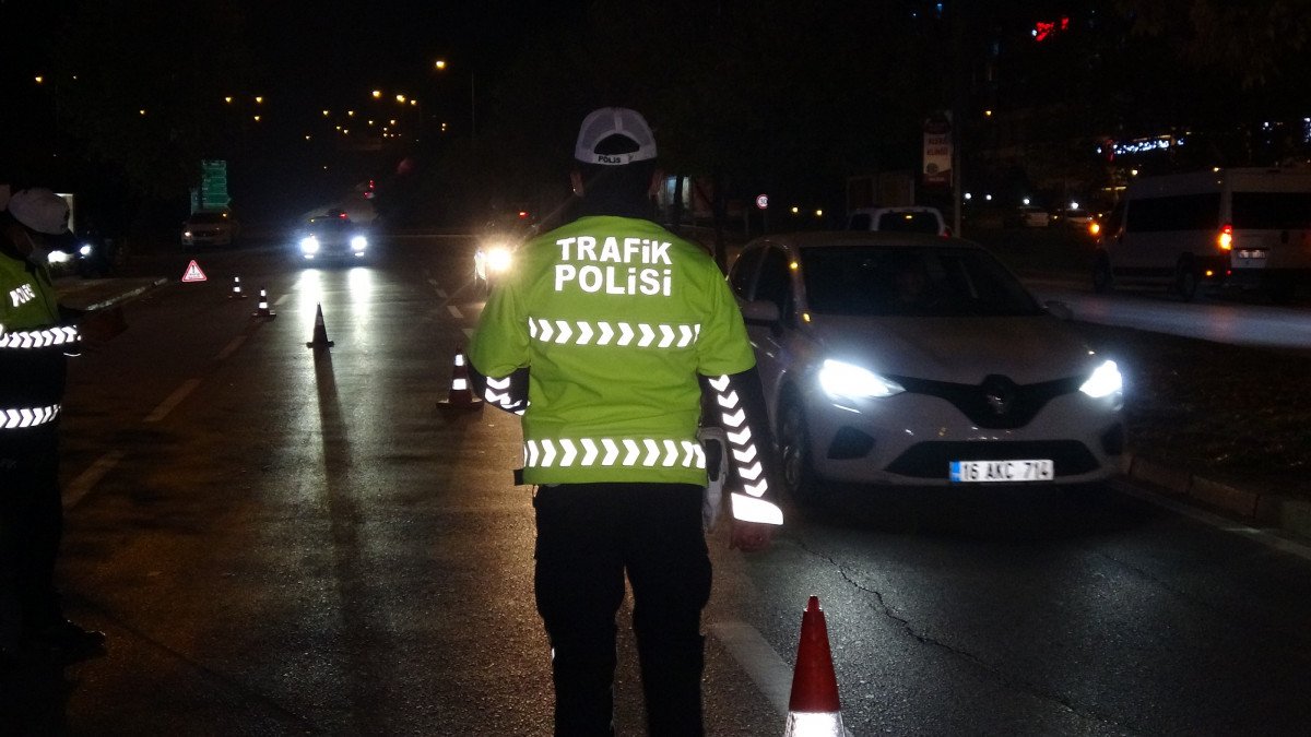 Bursa'da 300 polisi ve drone ile asayiş uygulaması yapıldı