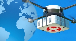 Dünyada bir ilk: Hastaya nakledilecek akciğer drone ile taşındı