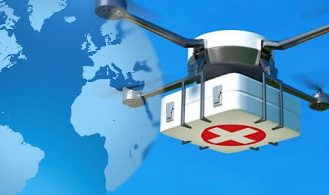 Dünyada bir ilk: Hastaya nakledilecek akciğer drone ile taşındı