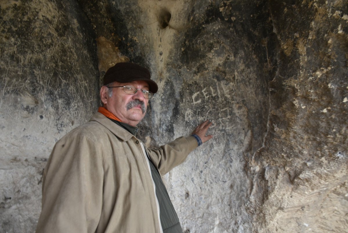 Edirne’de Orta Çağ’dan kalma mağara şapeli, definecilerin hedefi oldu