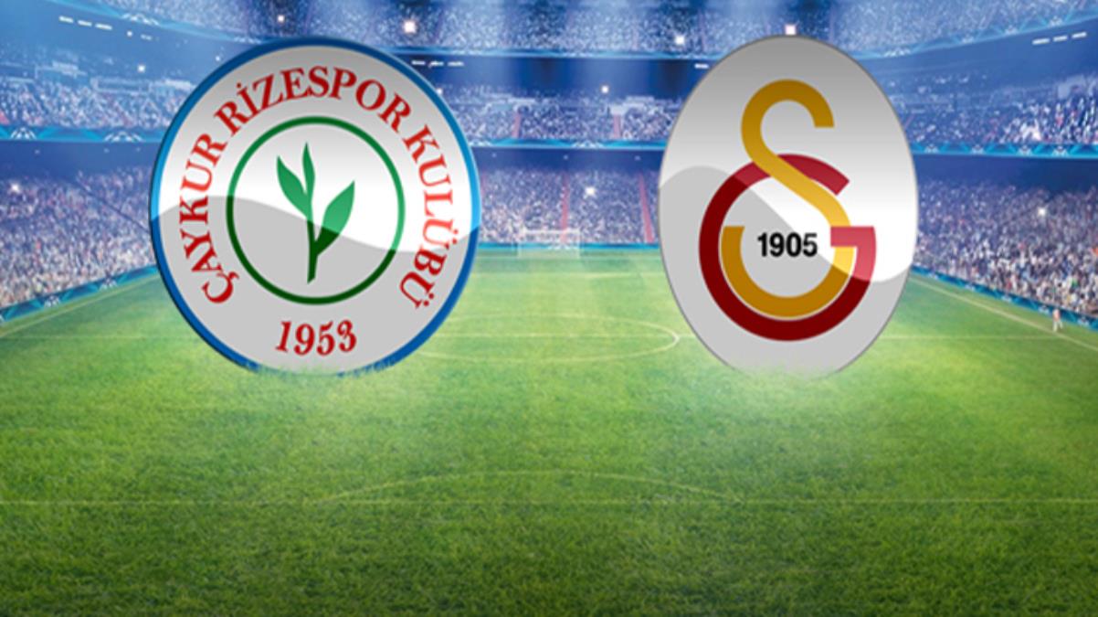Fatih Terim&#039;den sürpriz forvet tercihi! İşte Çaykur Rizespor-Galatasaray maçında ilk 11&#039;ler