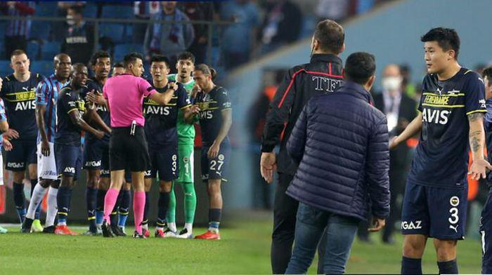 Fenerbahçeli Kim Min-Jae'nin kırmızı kart görmesi Güney Kore'de manşetlere çıktı!